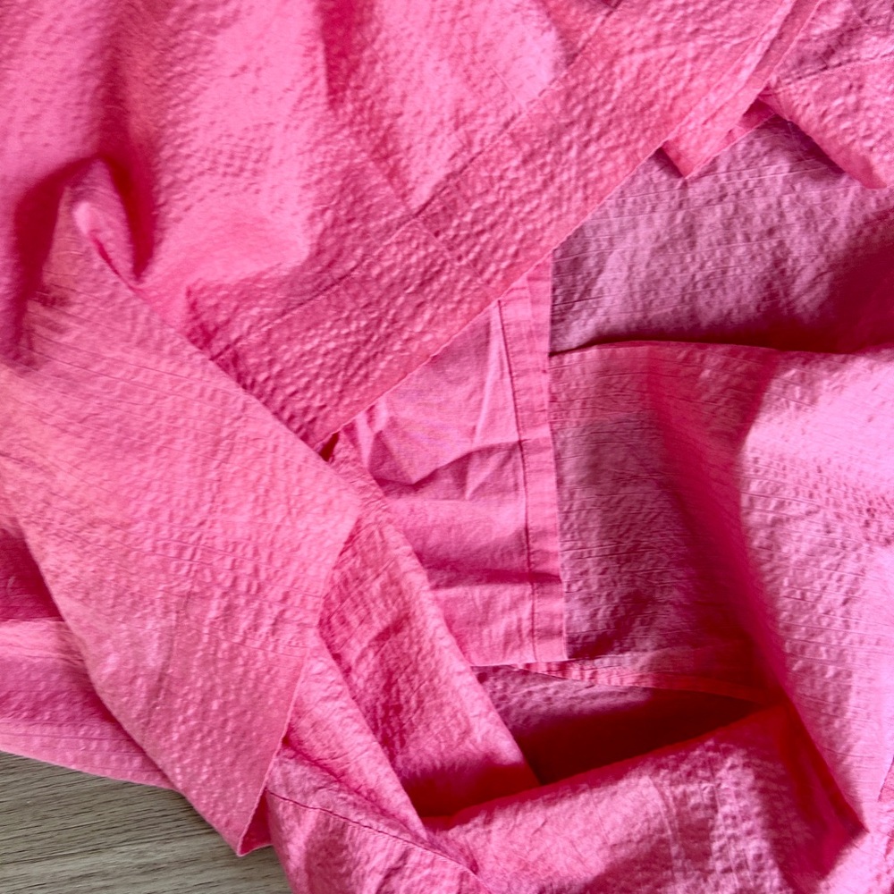 AYR The Triple Threat Skirt Size S AGUA FRESCA (Pink) Crinkle Cotton - Picture 4 of 10